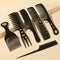6 Brosse à cheveux noire - Kit 6 pcs