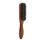 Brosse à barbe en poils de sanglier courbée - Vignette | Belle brosse