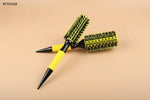 Brosse à boucler les cheveux jaune - Vignette | Belle brosse