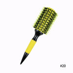 Brosse à boucler les cheveux jaune - Vignette | Belle brosse