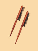 Brosse à cheveux 2 matières en bois - Vignette | Belle brosse