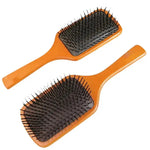 Brosse à cheveux antistatique en bois avec coussin d'air - Vignette | Belle brosse