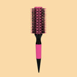 Brosse à cheveux bouclés en nylon rose - Vignette | Belle brosse