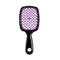 Brosse à cheveux creusé de massage - Pourpre-noir