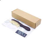 Brosse à cheveux démêlante en bois antistatique - Vignette | Belle brosse