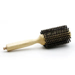 Brosse à cheveux ronde en poils de sanglier Queue amovible - Vignette | Belle brosse
