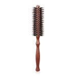 Brosse ronde à cheveux en bois et poils de sanglier - Vignette | Belle brosse