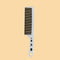 Peigne à barbe antistatique en titane 22cm - 22cm