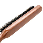 Peigne à cheveux en poils de sanglier naturels antistatique - Vignette | Belle brosse