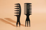 Peigne à cheveux spécial coiffure pour homme - Vignette | Belle brosse