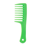 Peigne à dents larges pour cheveux bouclés vert foncé - Vignette | Belle brosse
