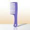 Peigne à dents larges pour cheveux bouclés violet - Pourpre