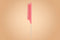 Peigne à queue antistatique en acier rose - Rose