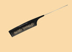 Peigne à queue en acier inoxydable 22.5cm - Vignette | Belle brosse