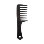 Petit peigne à dents larges pour cheveux bouclés noir - Vignette | Belle brosse