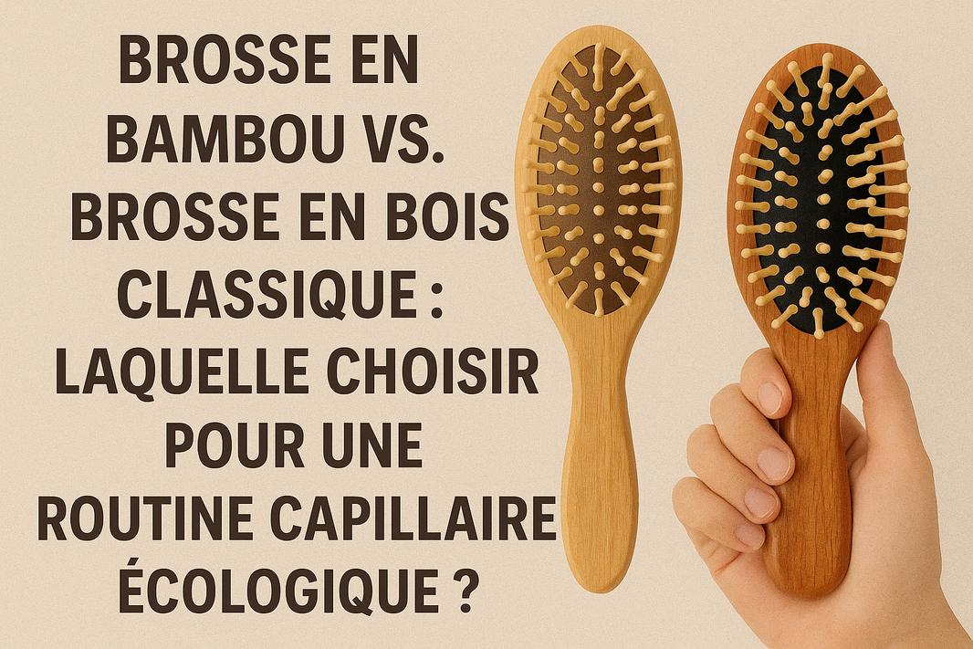 Brosse en Bambou vs. Brosse en Bois Classique