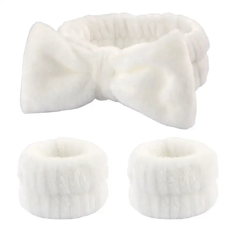 Bandeau pour soin capillaire - Blanc