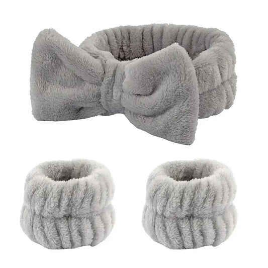 Bandeau pour soin capillaire - Gris