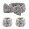 Bandeau pour soin capillaire - Gris