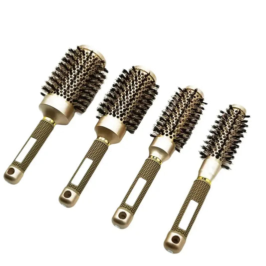 Brosse à boucler ronde antistatique
