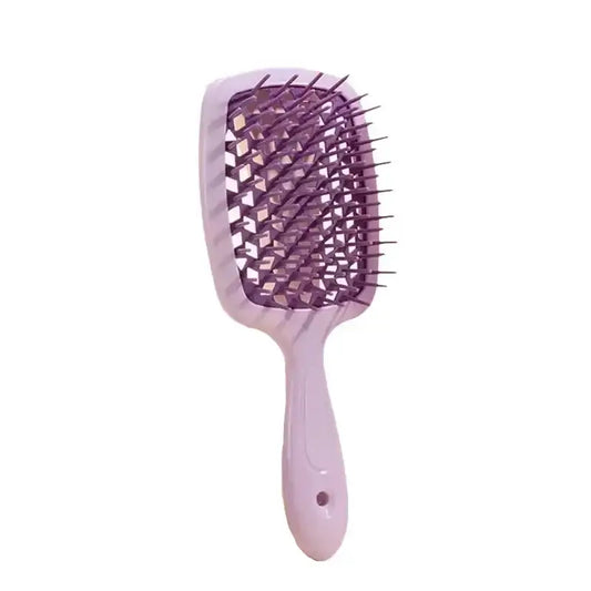 Brosse à cheveux creusé de massage - Pourpre