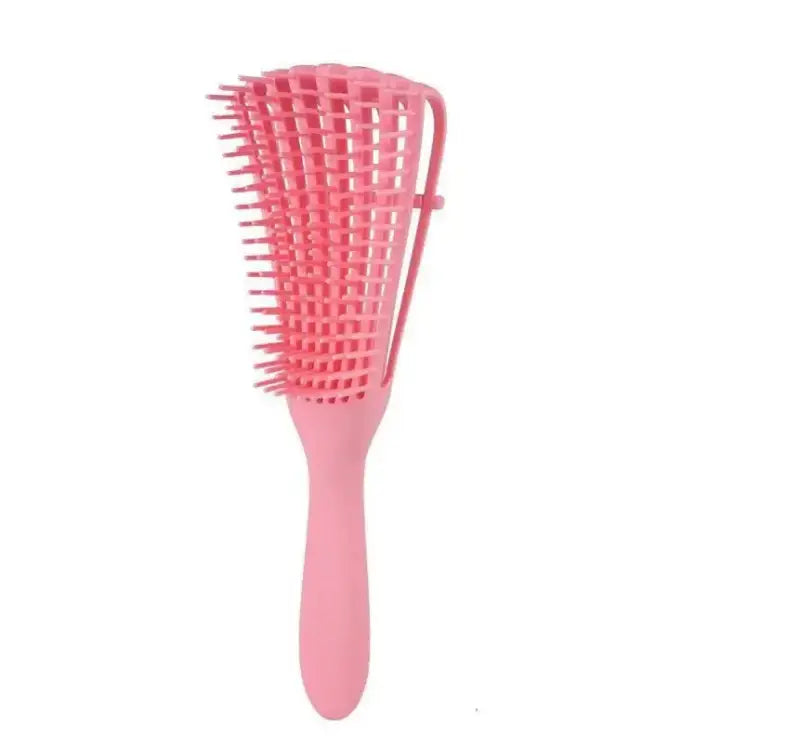 Brosse à cheveux démêlante pour cheveux frisés