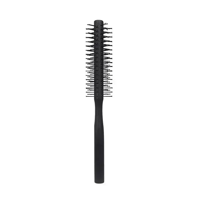 brosse à cheveux en bois et nylon pour perruques - Noir