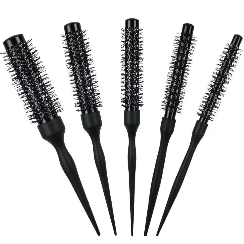Brosse à cheveux en nylon et tube en aluminium - 5PCS