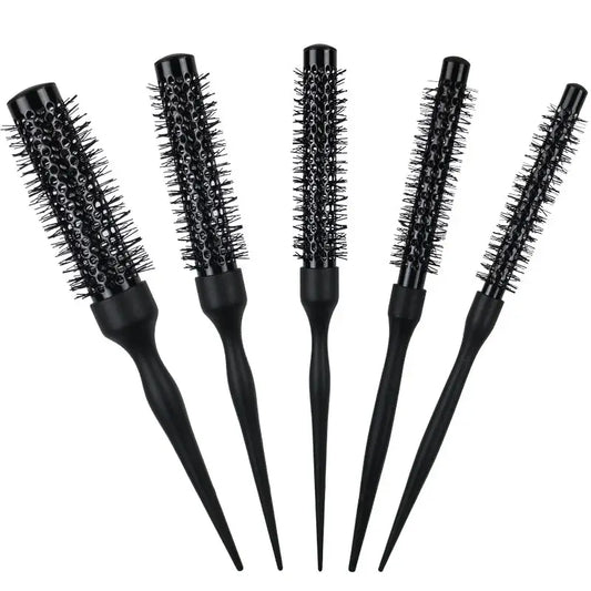 Brosse à cheveux en nylon et tube en aluminium - 5PCS