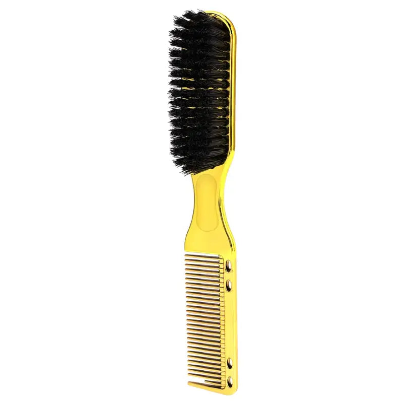 Brosse à cheveux et barbe multifonctionnelle pour hommes - Or