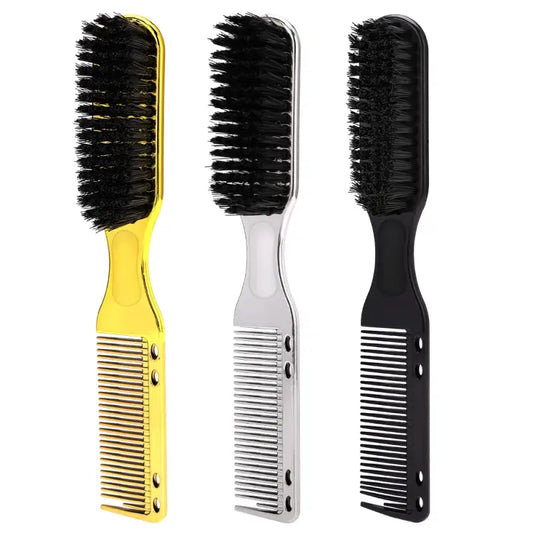 Brosse à cheveux et barbe multifonctionnelle pour hommes