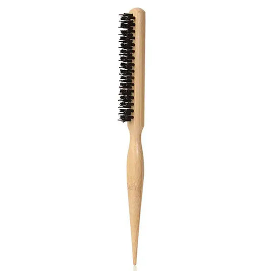 Brosse à cheveux à poils avec poignées en bois - Sans Nylon - 2