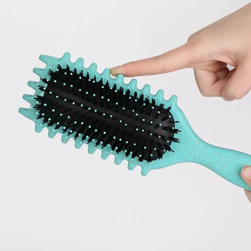 Brosse de coiffage pour cheveux bouclés