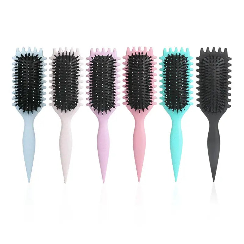 Brosse de coiffage pour cheveux bouclés