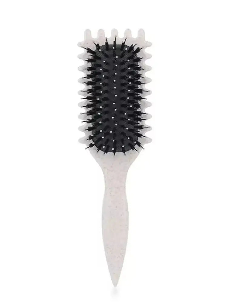 Brosse pour cheveux humides et bouclés - Blanc