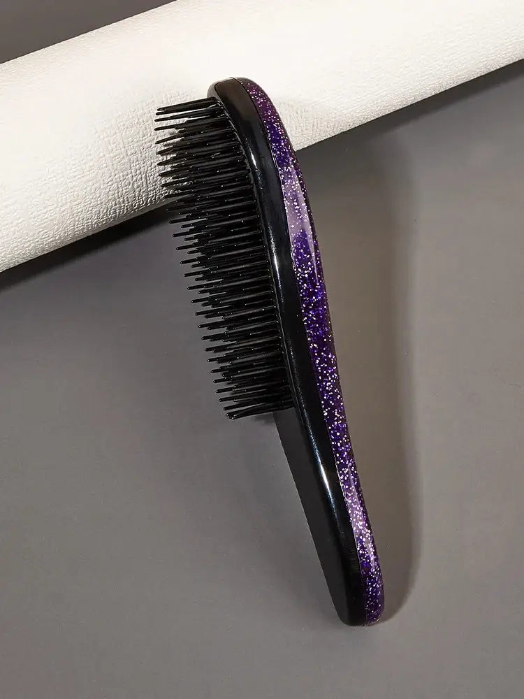 Mini brosse à cheveux antistatique démêlante