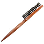 Peigne à cheveux en poils de sanglier naturels antistatique - Vignette | Belle brosse