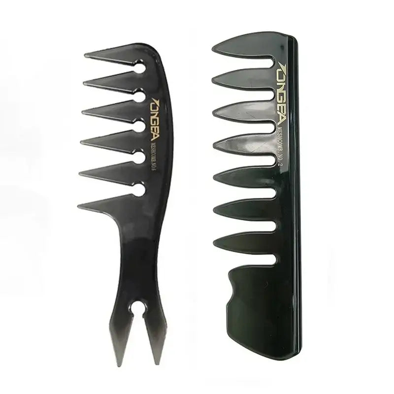 Peigne à cheveux spécial coiffure pour homme - 2 + 6