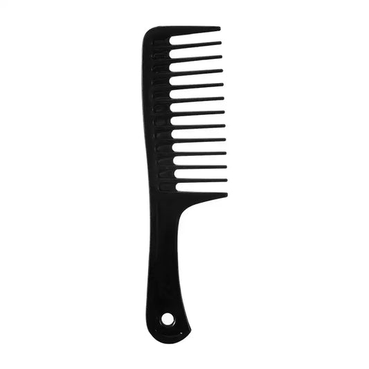 Peigne à dents larges pour cheveux bouclés noir - Noir