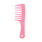 Peigne à dents larges pour cheveux bouclés rose - Rose