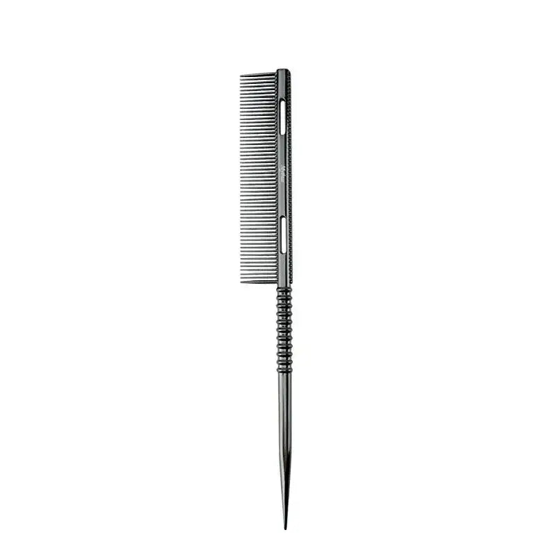 Peigne à queue en aluminium noir - Noir