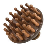 Peigne de massage en bois de santal - Vignette | Belle brosse