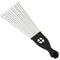 Peigne pour afro en inox - 1
