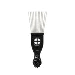 Peigne pour afro en inox - Vignette | Belle brosse