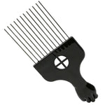 Peigne pour afro en inox - Vignette | Belle brosse