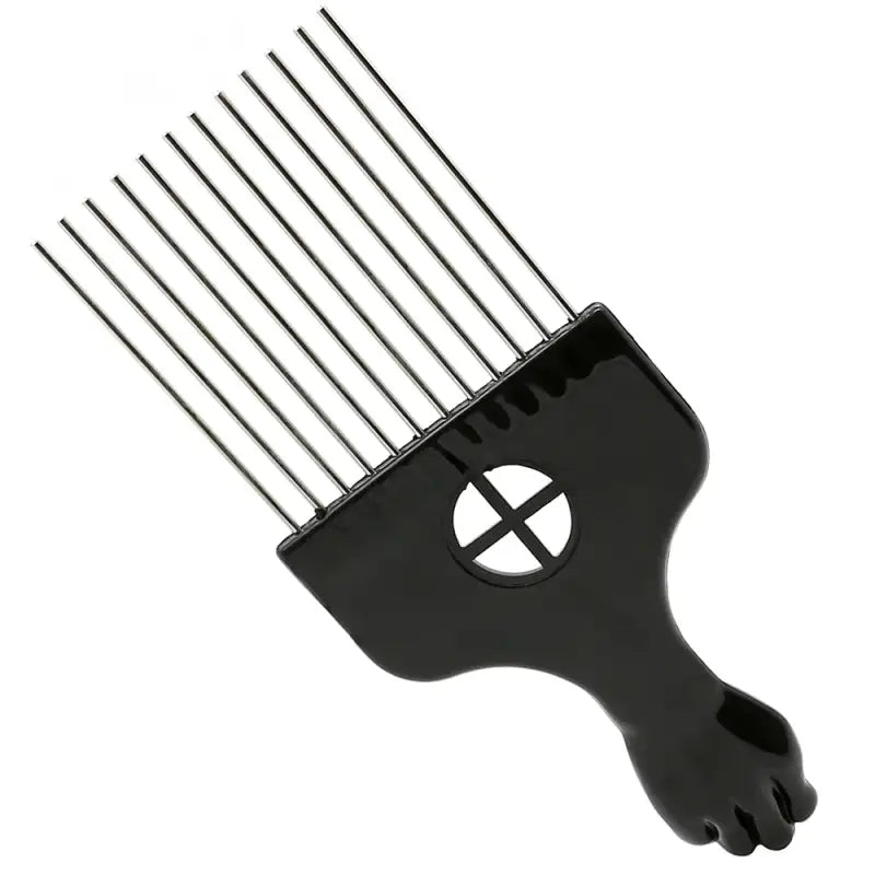 Peigne pour afro en inox - 3