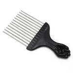 Peigne pour afro en inox - Vignette | Belle brosse