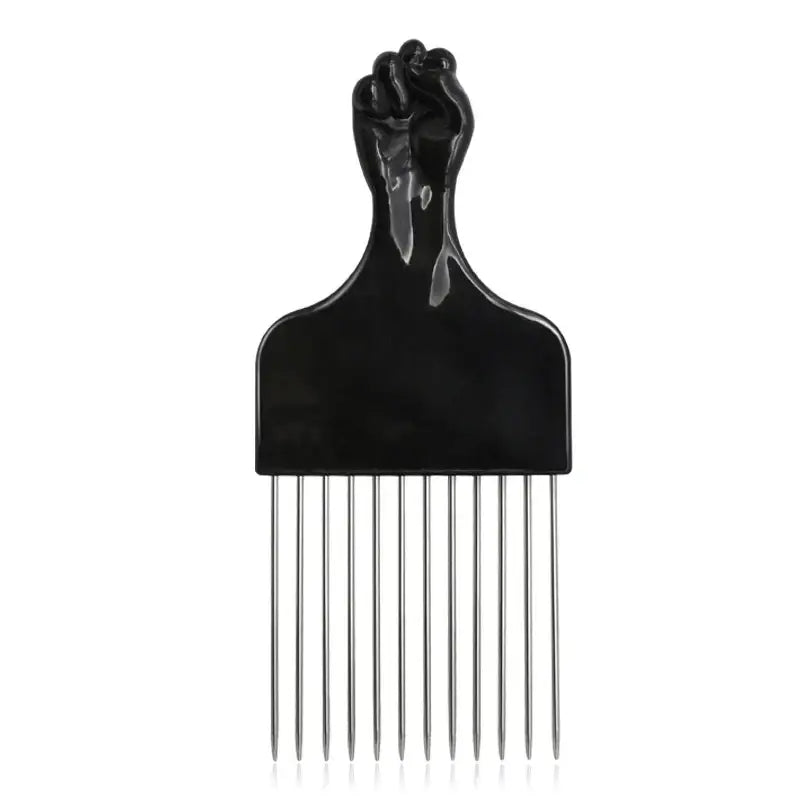 Peigne pour afro en inox - 5