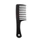 Petit peigne à dents larges pour cheveux bouclés noir - Noir
